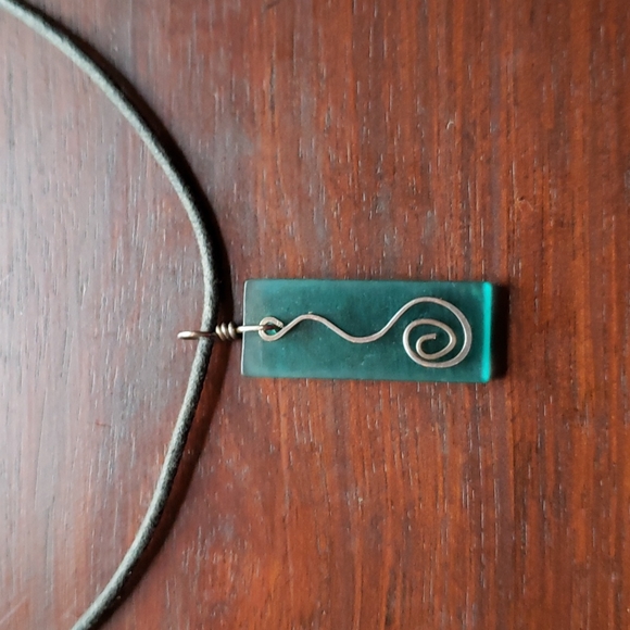 Sea Glass Necklace - Picture 1 of 3